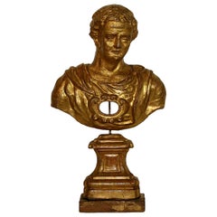 Italian 18th Century Papier Mâché Reliquary Bust