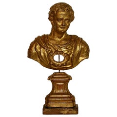 Italian 18th Century Papier Mâché Reliquary Bust