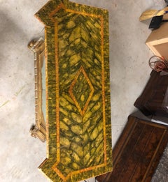 Italian 18th Century Parcel-Gilt and Painted Two-Door Cabinet