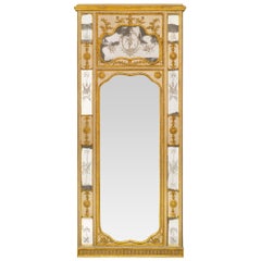 Wood Trumeau Mirrors