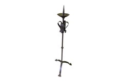 Italian 18th Century Pique Cierge