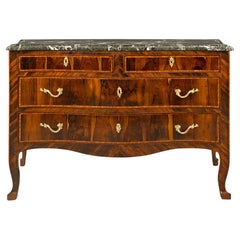 Italian 18th Century Rosewood and Kingwood Commode