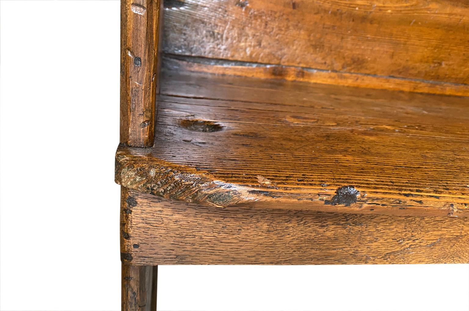 Italian 18th Century Rustic Bench For Sale 7