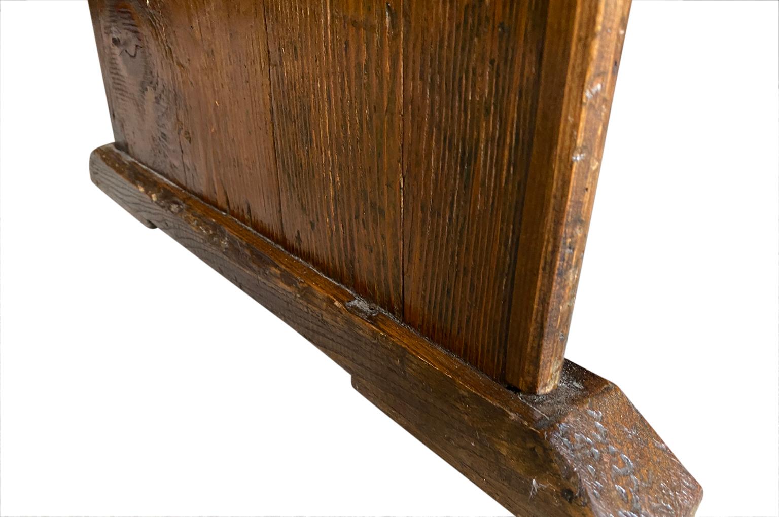 Italian 18th Century Rustic Bench For Sale 5