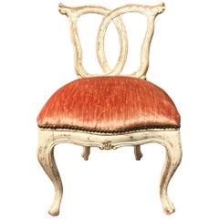 Italian 18th Century Slipper Chair