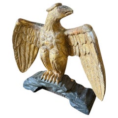 Estatua italiana de águila del siglo XVIII