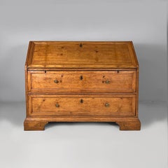 Italian 18th century style wooden drop-leaf sideboard with drawers, 1930s
