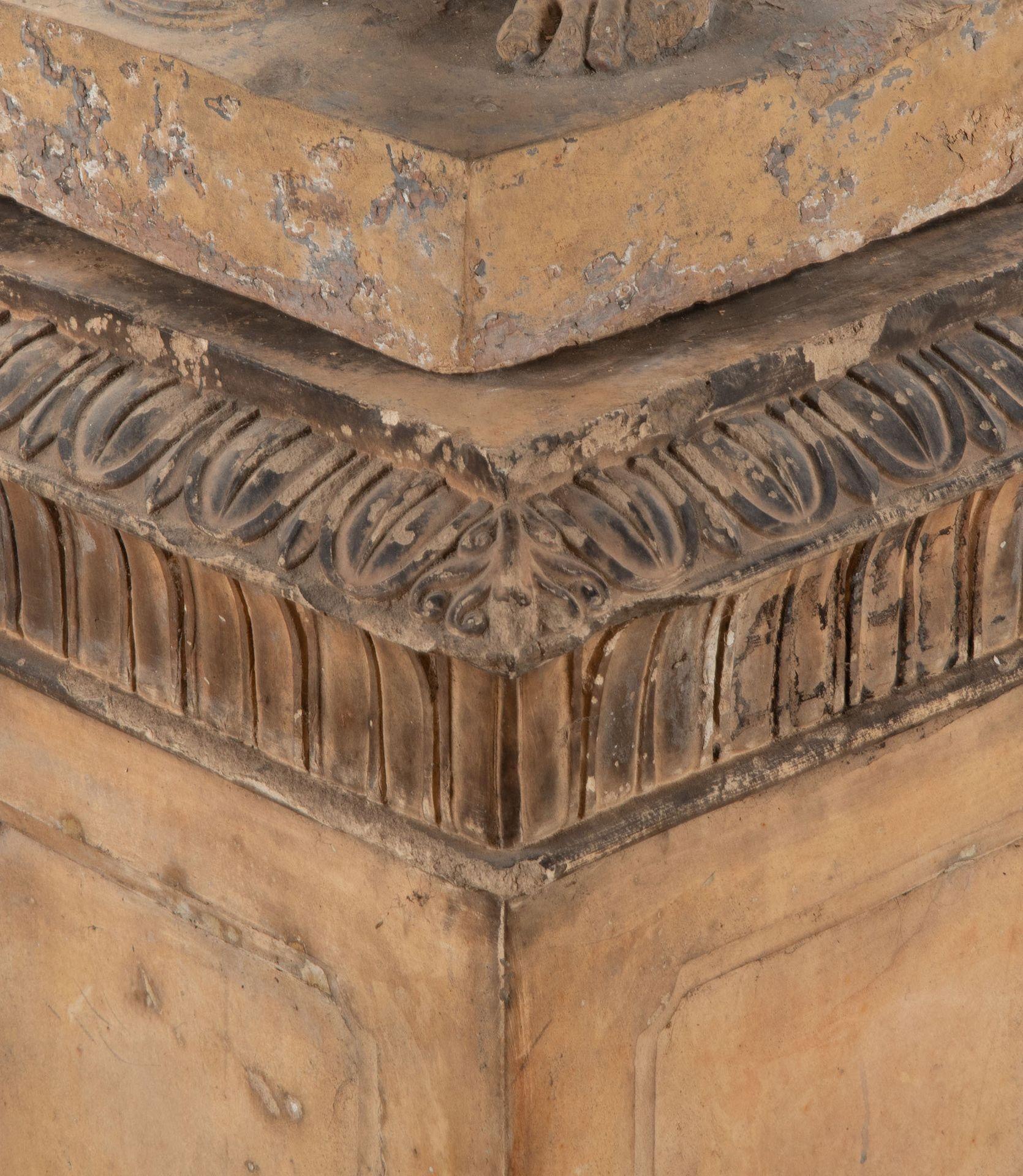 Figura de terracota italiana de Eros del siglo XVIII 7