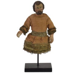 Italian 18th Century Terracotta Saint Figure
