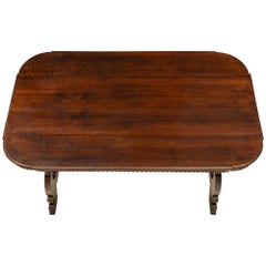 Italian 18th Century Tuscan St. Walnut Trestle Table