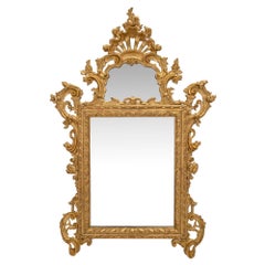 Italian 18th Century Venetian Giltwood Mirror