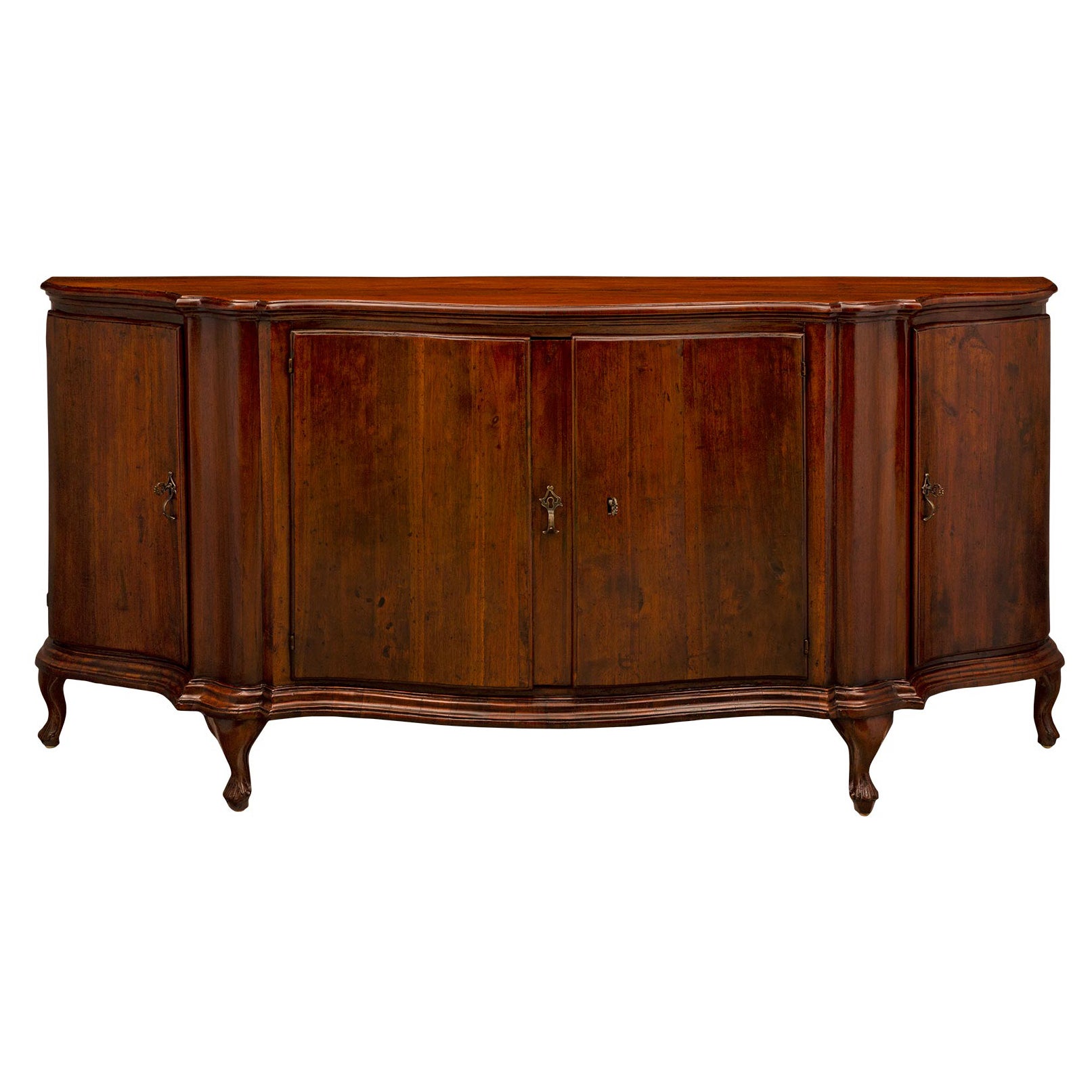Credenza Buffet in noce veneziana del XVIII secolo in vendita