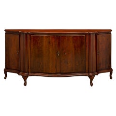 Credenza Buffet in noce veneziana del XVIII secolo