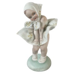 Italian 1930 Art Deco Guido Cacciapuoti ceramic figure