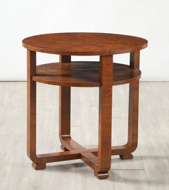 Mesa auxiliar Art Decó italiana de 1930