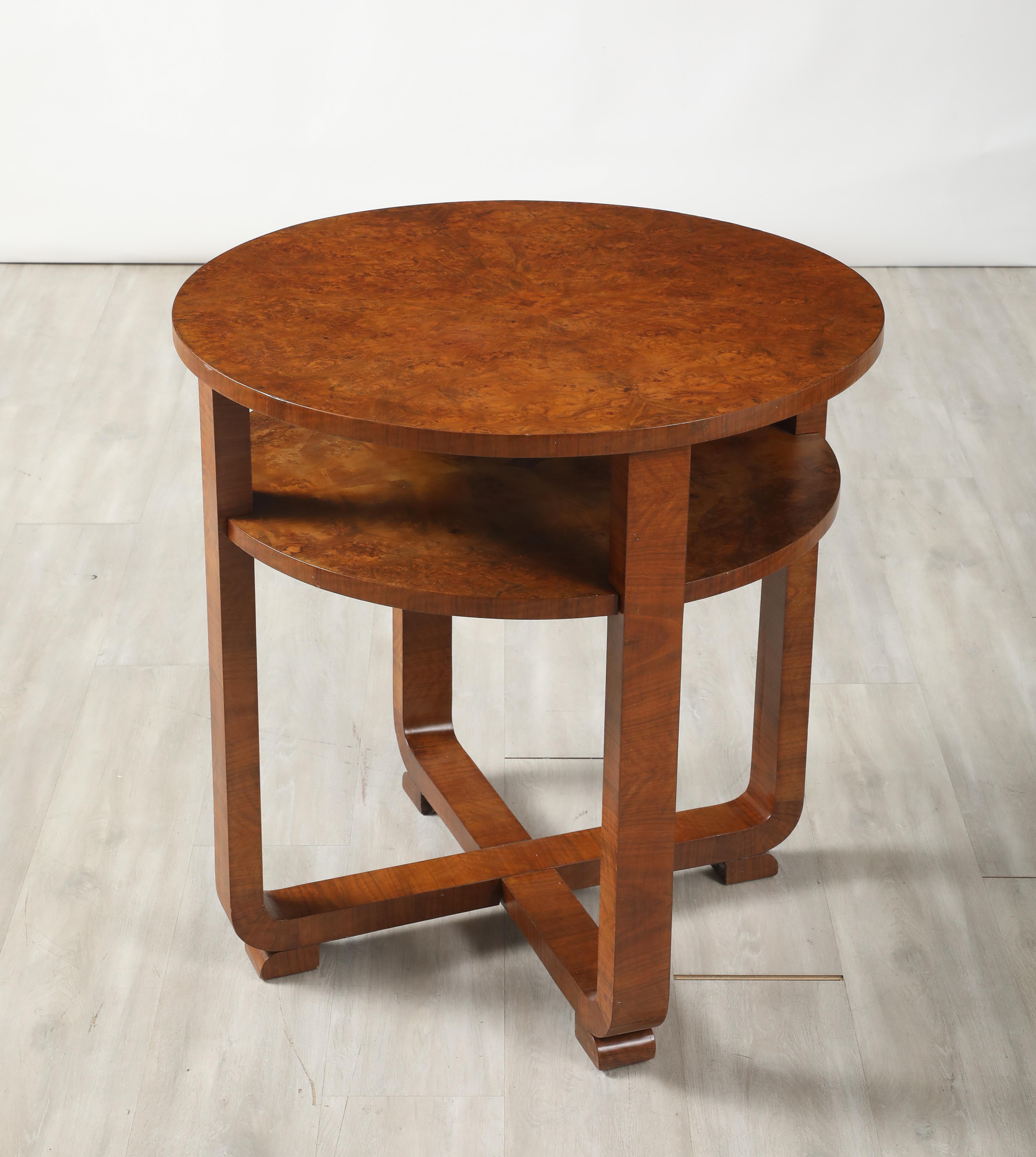 Milieu du XXe siècle Table d'appoint italienne Art Déco 1930 en vente