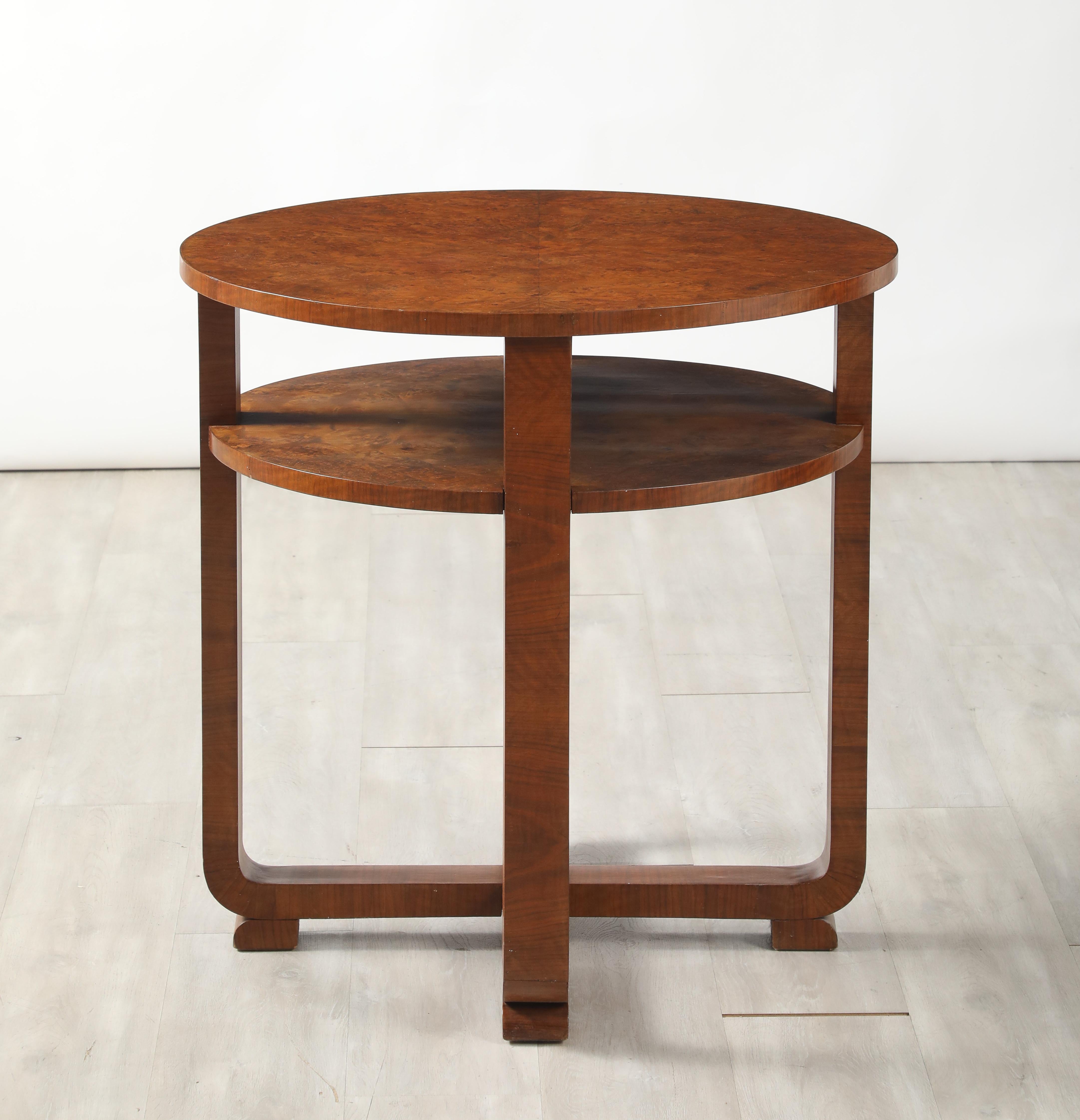 Table d'appoint italienne Art Déco 1930 en vente 1