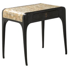 Italian 1930's Mother of Pearl Hand-Carved Table