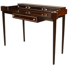 Antique Italian 1930s Rosewood Ladies Dressing Table