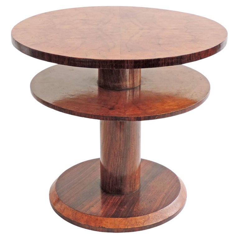 Round Wooden Hall Table 5 For On, What Is A Small Round Table Called