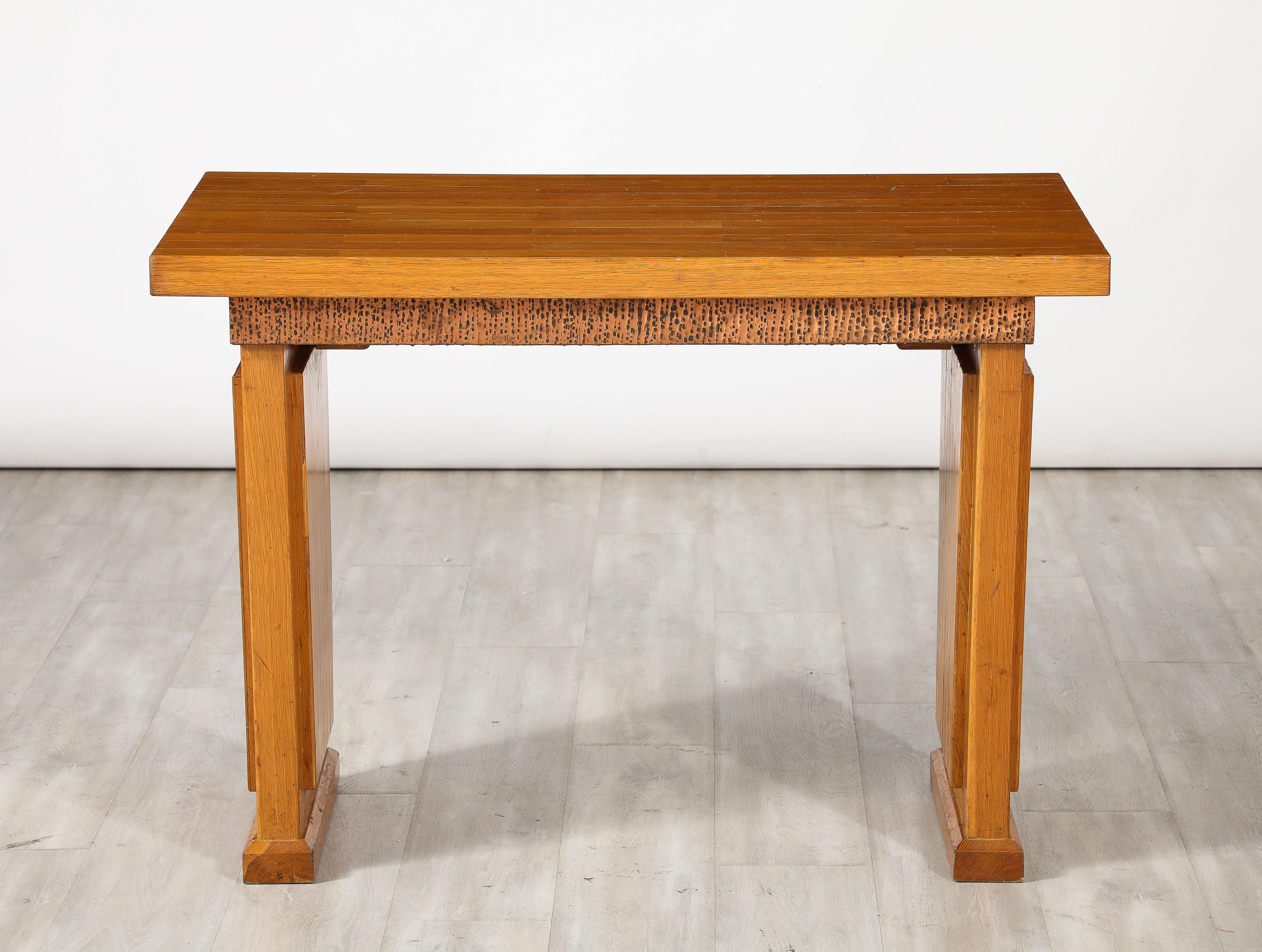 Italian 1930's Writing Table / Desk, for Banca Del Popolo, Trapani For Sale 2