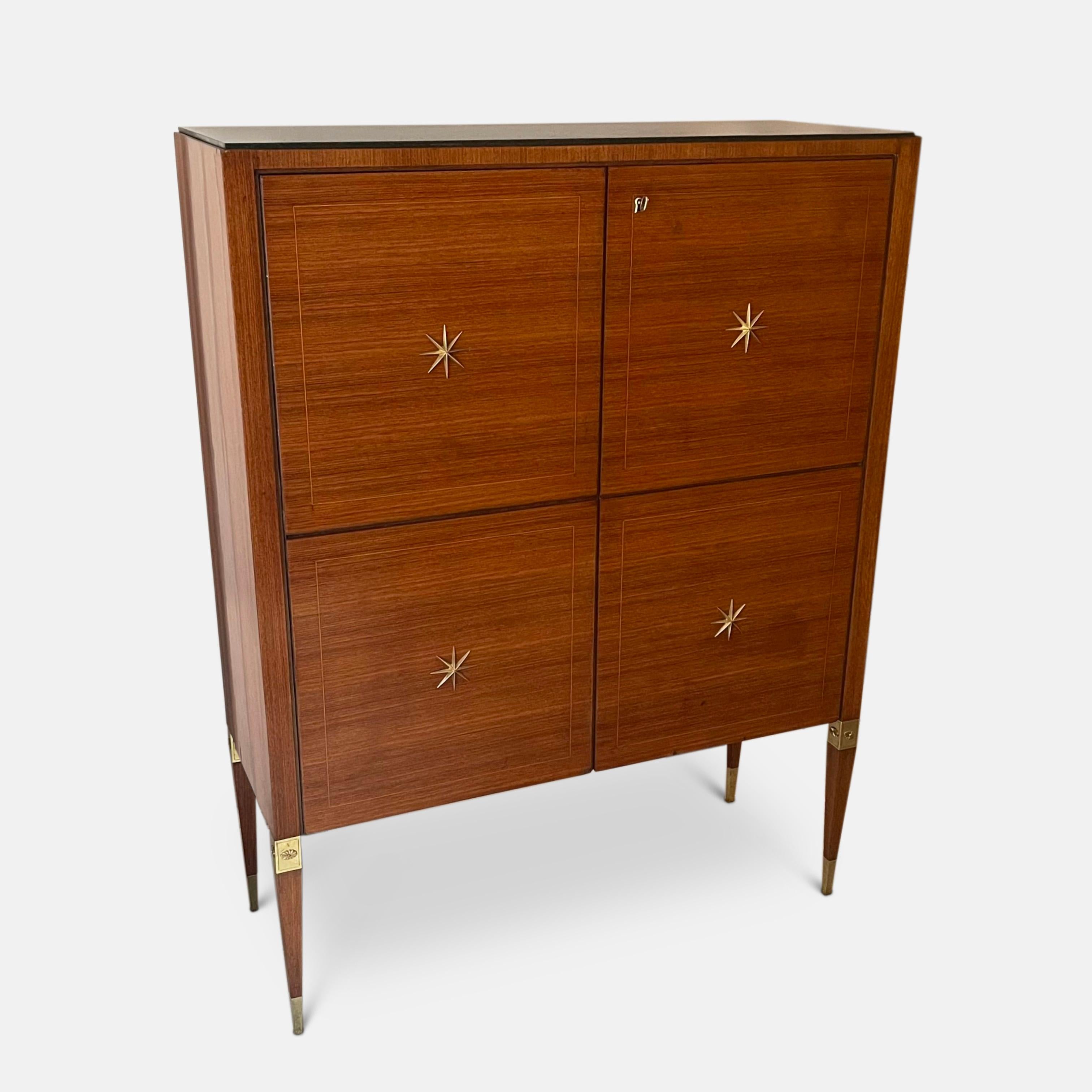 Mid-Century Modern Italian 1940s Cabinet by Paolo Buffa For Sale