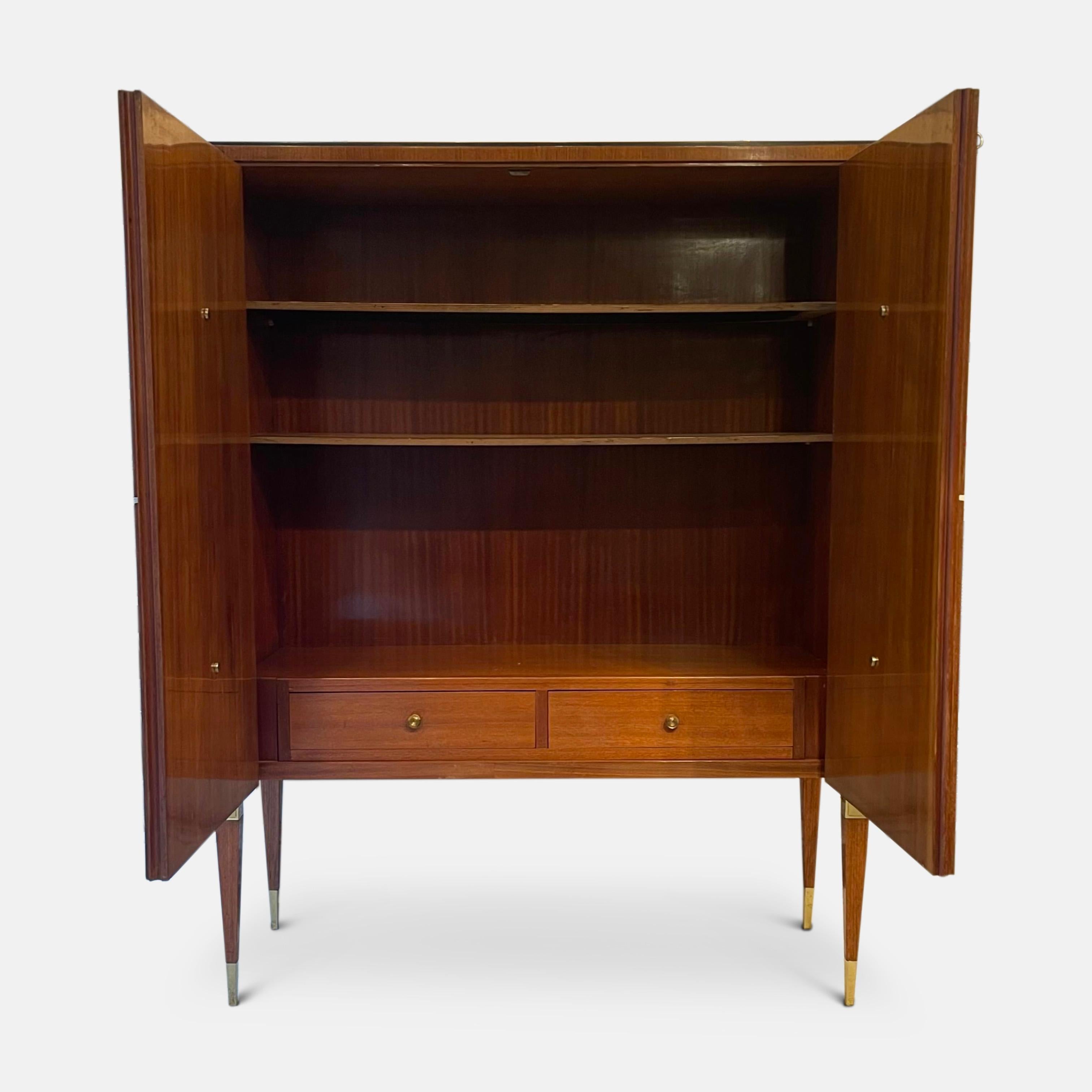 Wood Italian 1940s Cabinet by Paolo Buffa For Sale