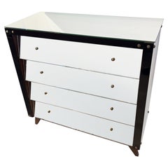 Italian 1940s Mirrored Chest of Drawers