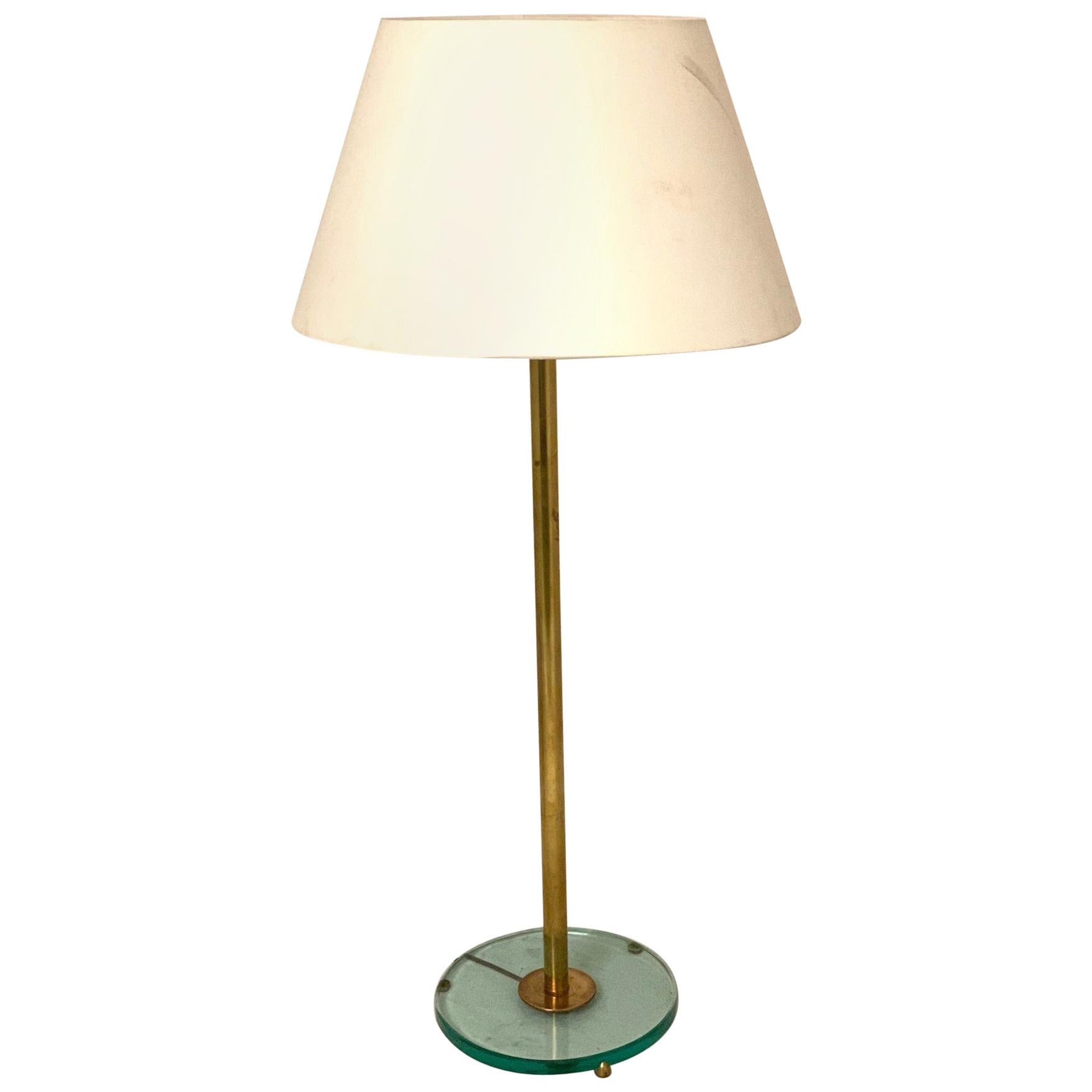 Italian 1940s Table Lamp in the Style of the Fontana Arte