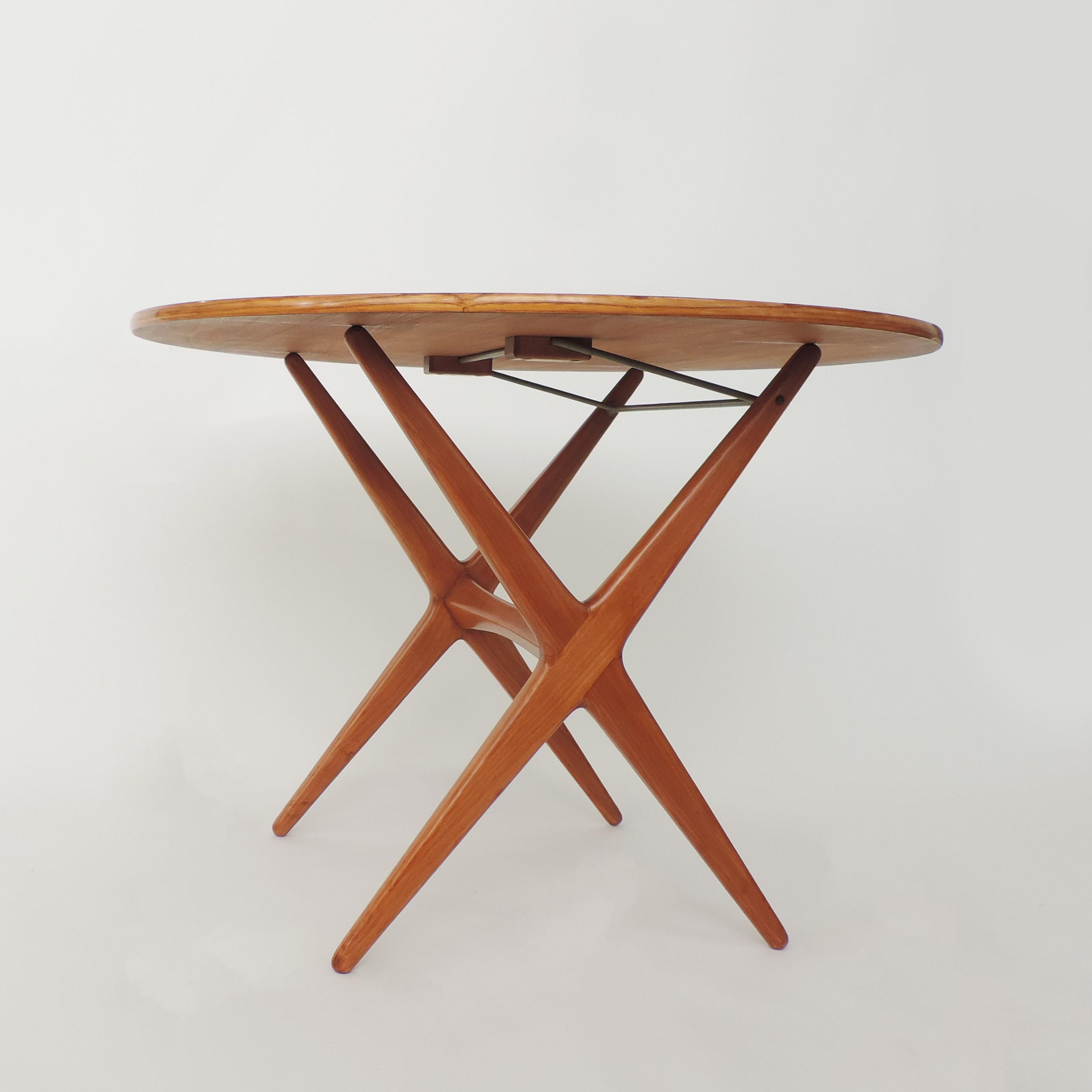 Ico Parisi Table de salle à manger / table basse réglable des années 1950 pour Cassina en vente 4