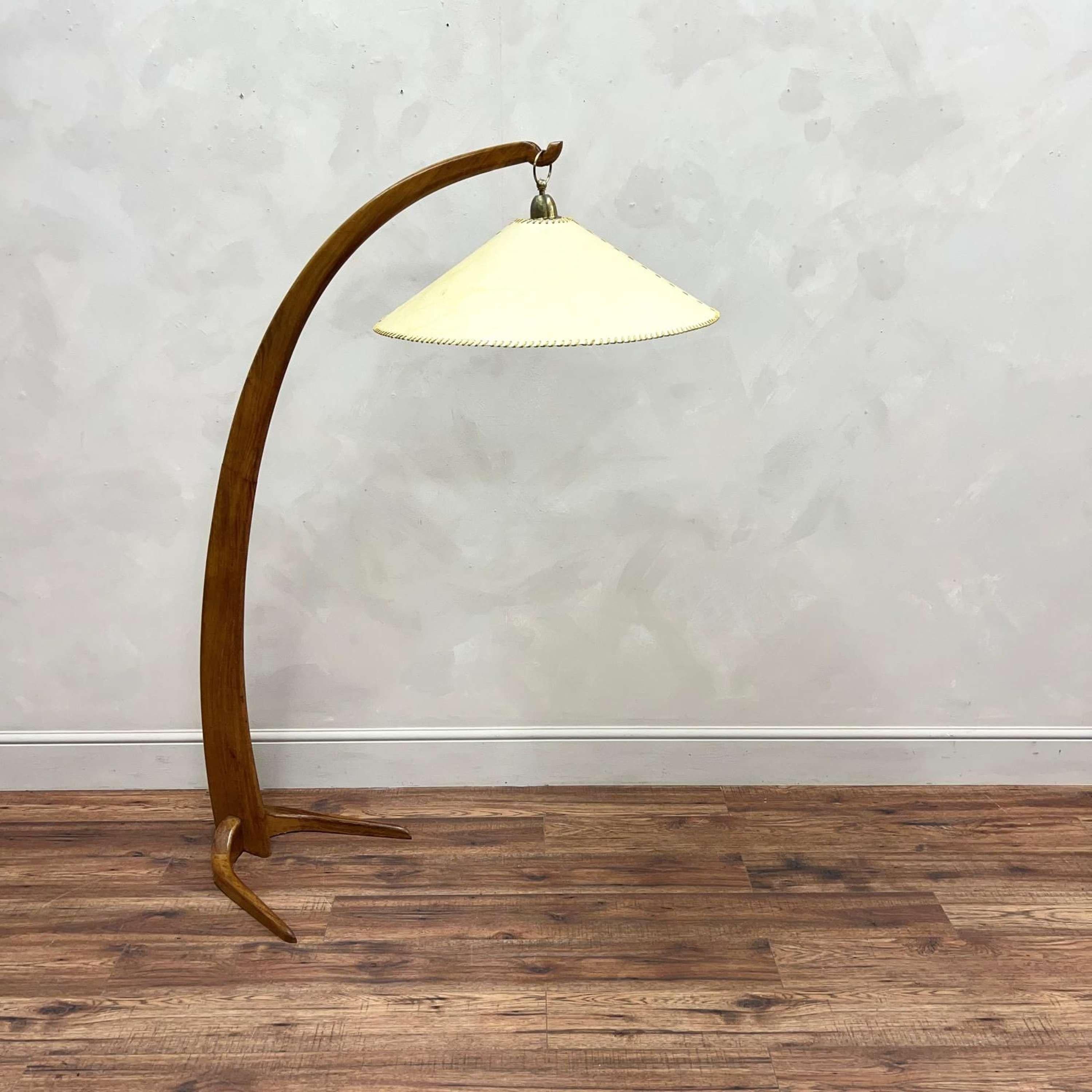 20th Century Italian 1950's Arched Floor Lamp Arc