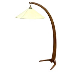 Italian 1950's Arched Floor Lamp Arc