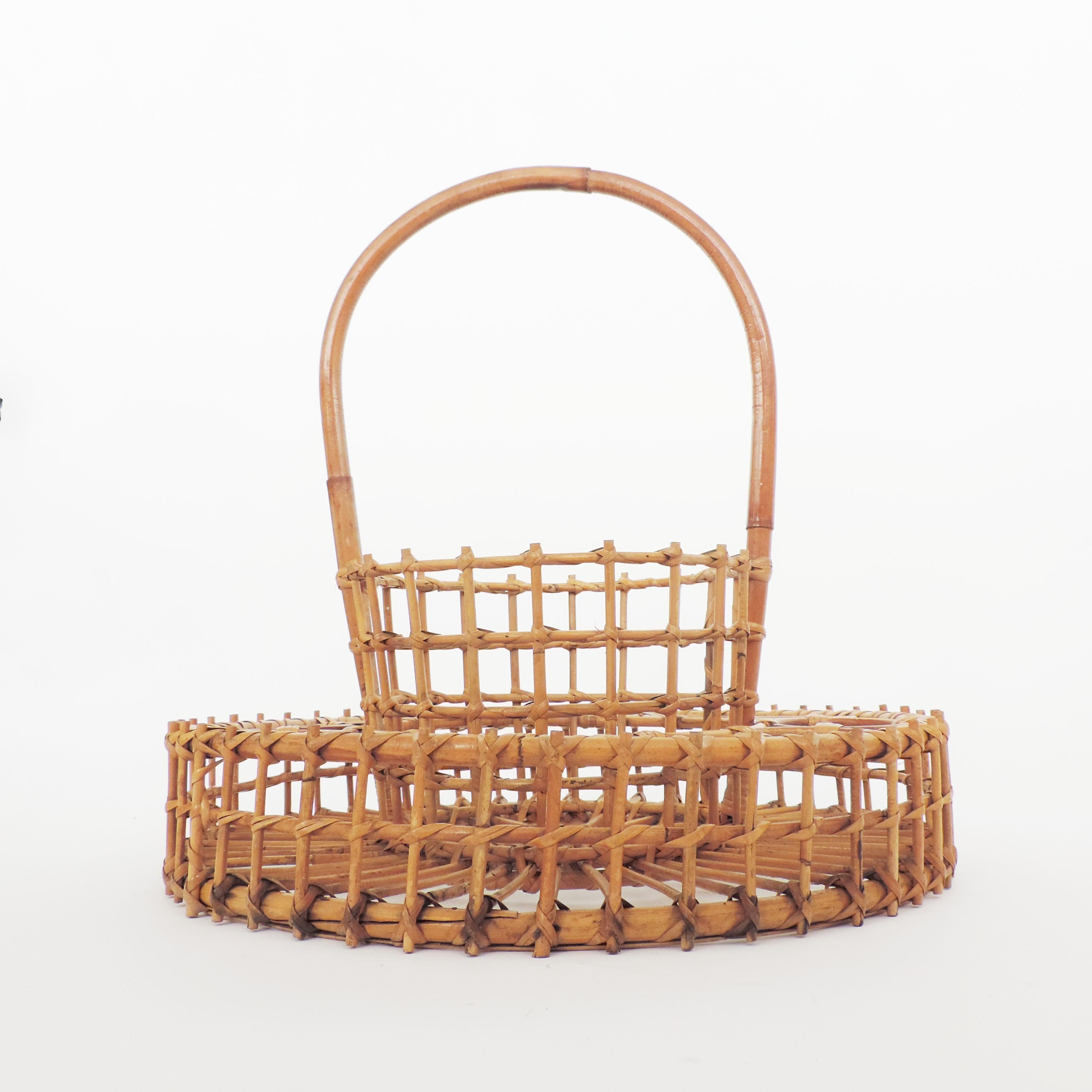 Italian 1950s Bamboo and Wicker portable drinks tray.
Superb Swimming Pool Help.