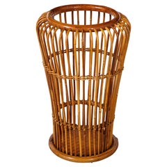 Italian 1950's Bamboo Umbrella Stand