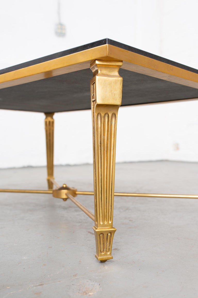 Italian 1950s Blackstone Top Coffee Table at 1stDibs