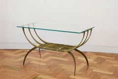 Italian 1950s Brass Occasional Table
