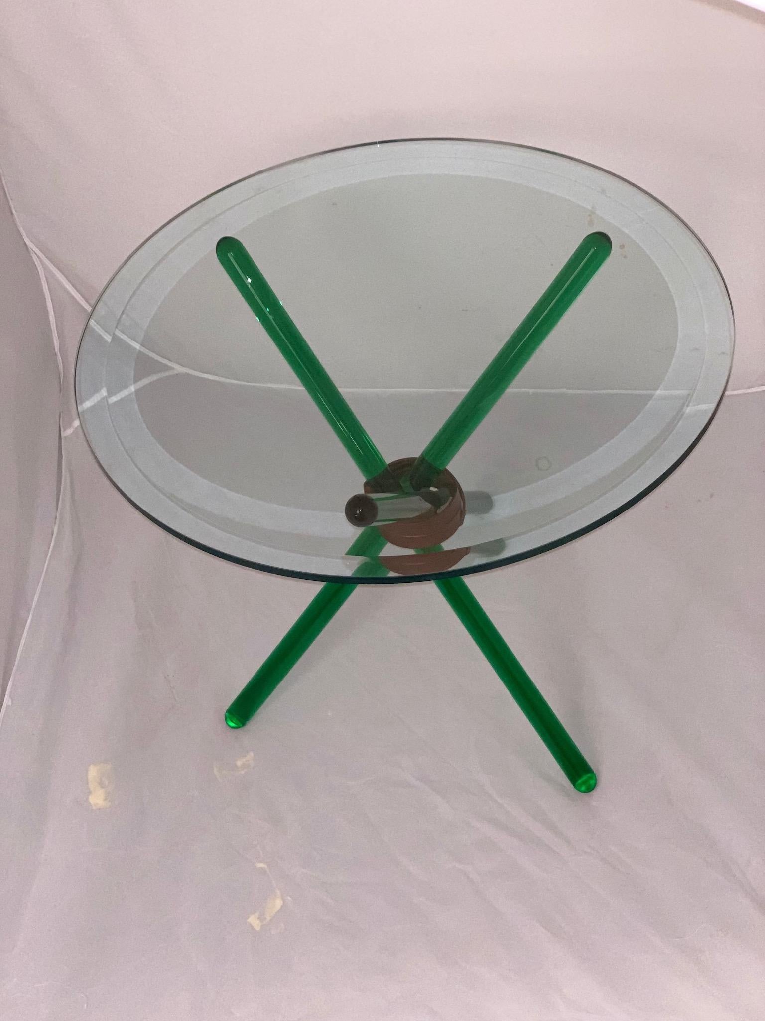 Italian 1950s Coffee Table-Side Table by Archimede Seguso In Excellent Condition In London, GB
