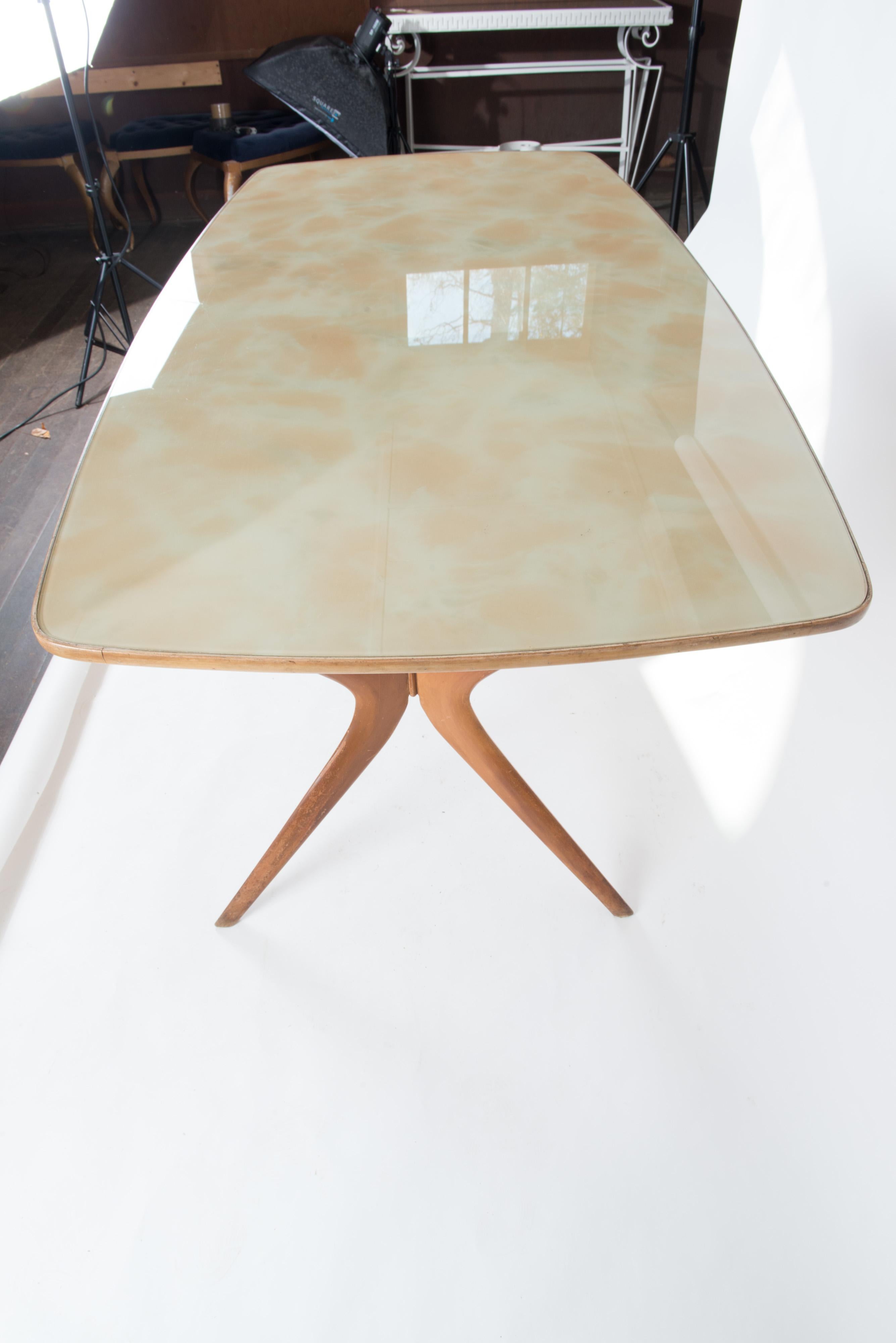 Mid-Century Modern Italian 1950s Dining Table or Writing Table