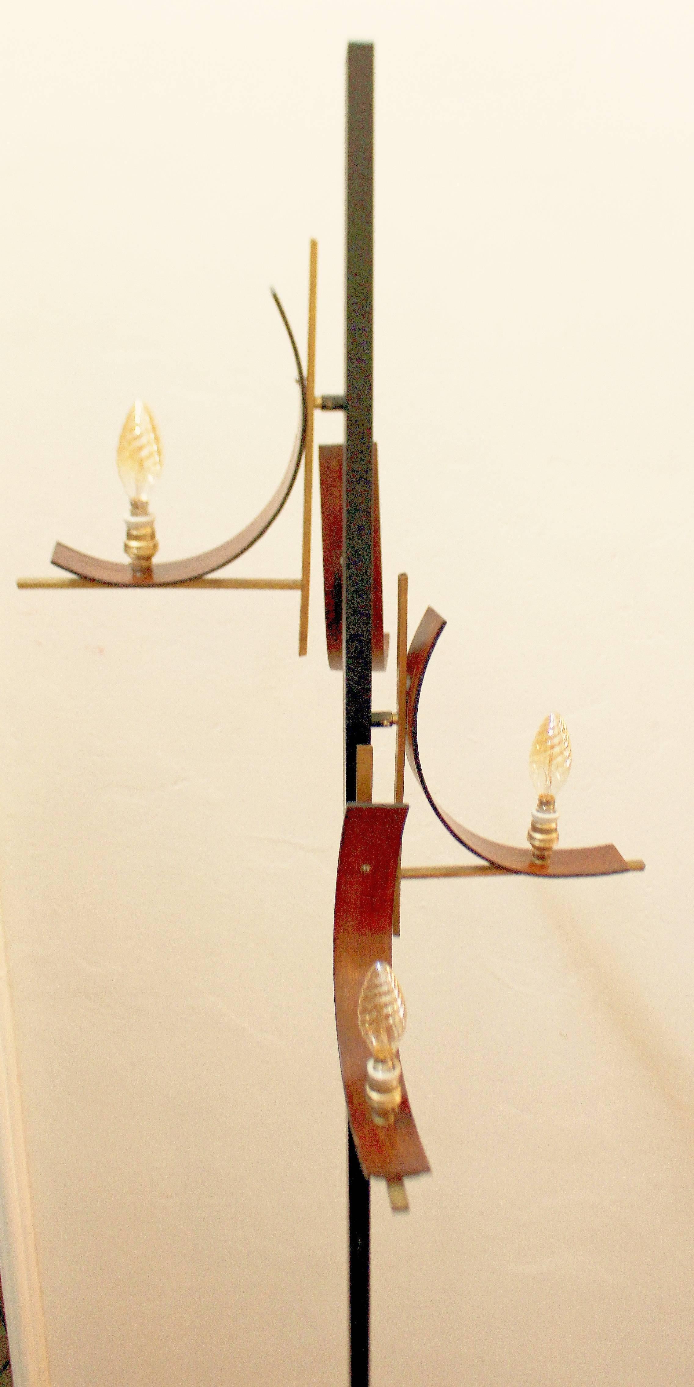 Mid-20th Century Italian 1950s Floor Lamp For Sale