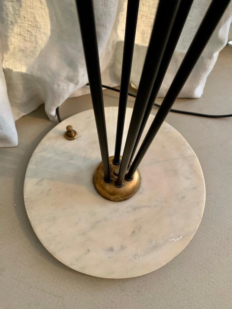 Brass Italian 1950s Floor Lamp For Sale