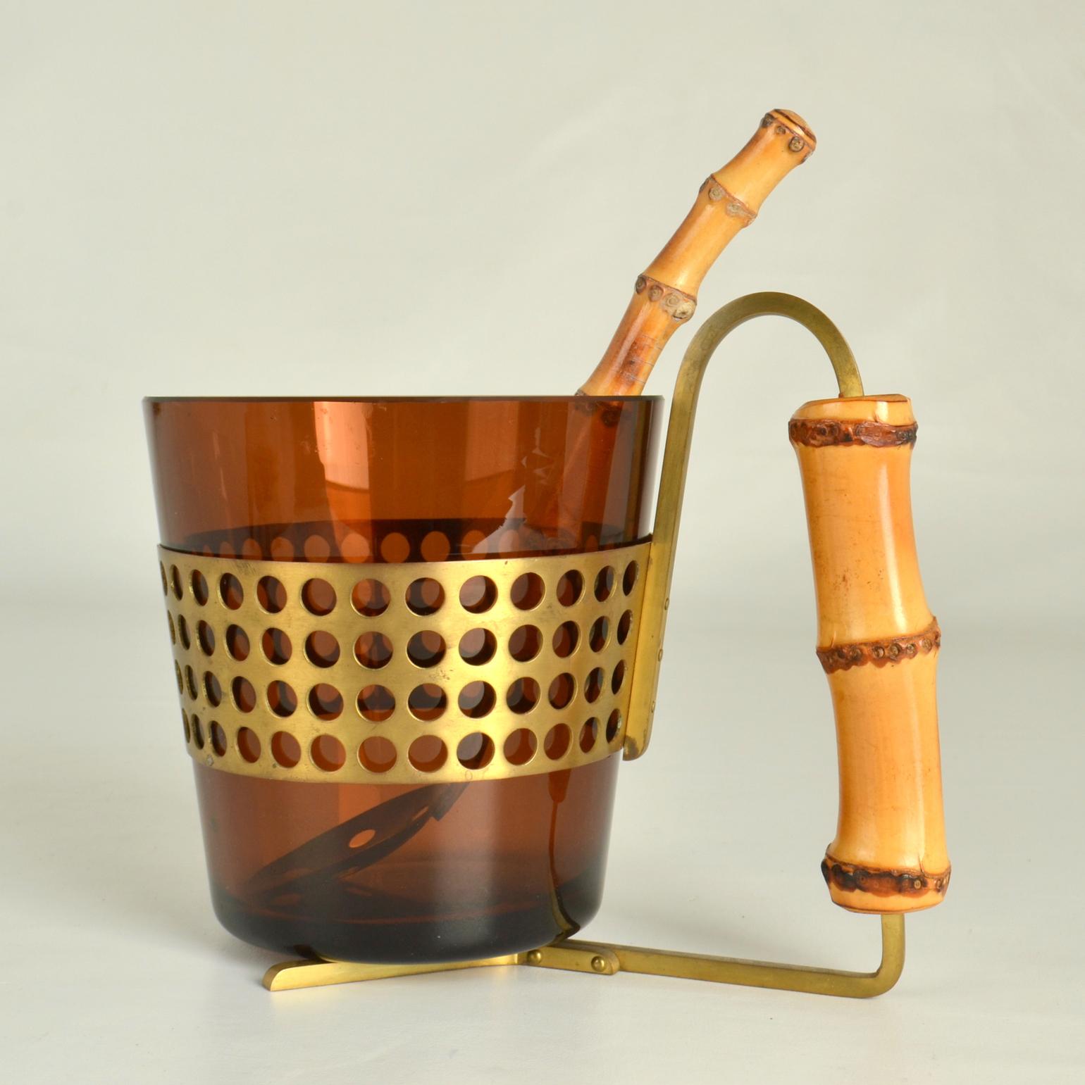 Italian 1950's Ice Bucket In Excellent Condition For Sale In London, GB