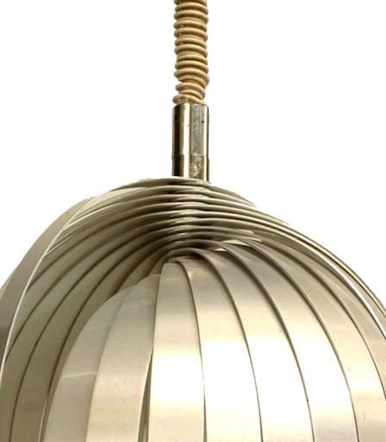 Italian Mid-Century Reggiani Metal Lantern In Good Condition For Sale In New York, NY