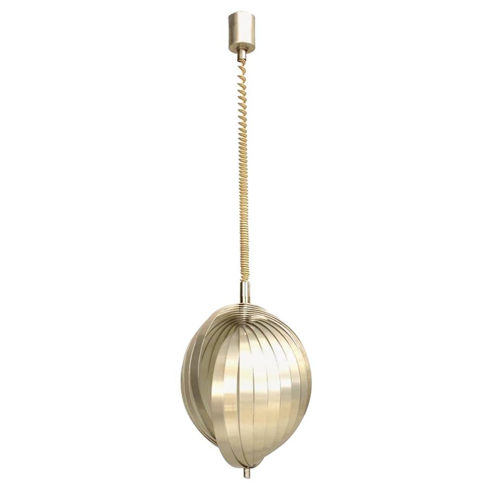 Italian Mid-Century Reggiani Metal Lantern For Sale