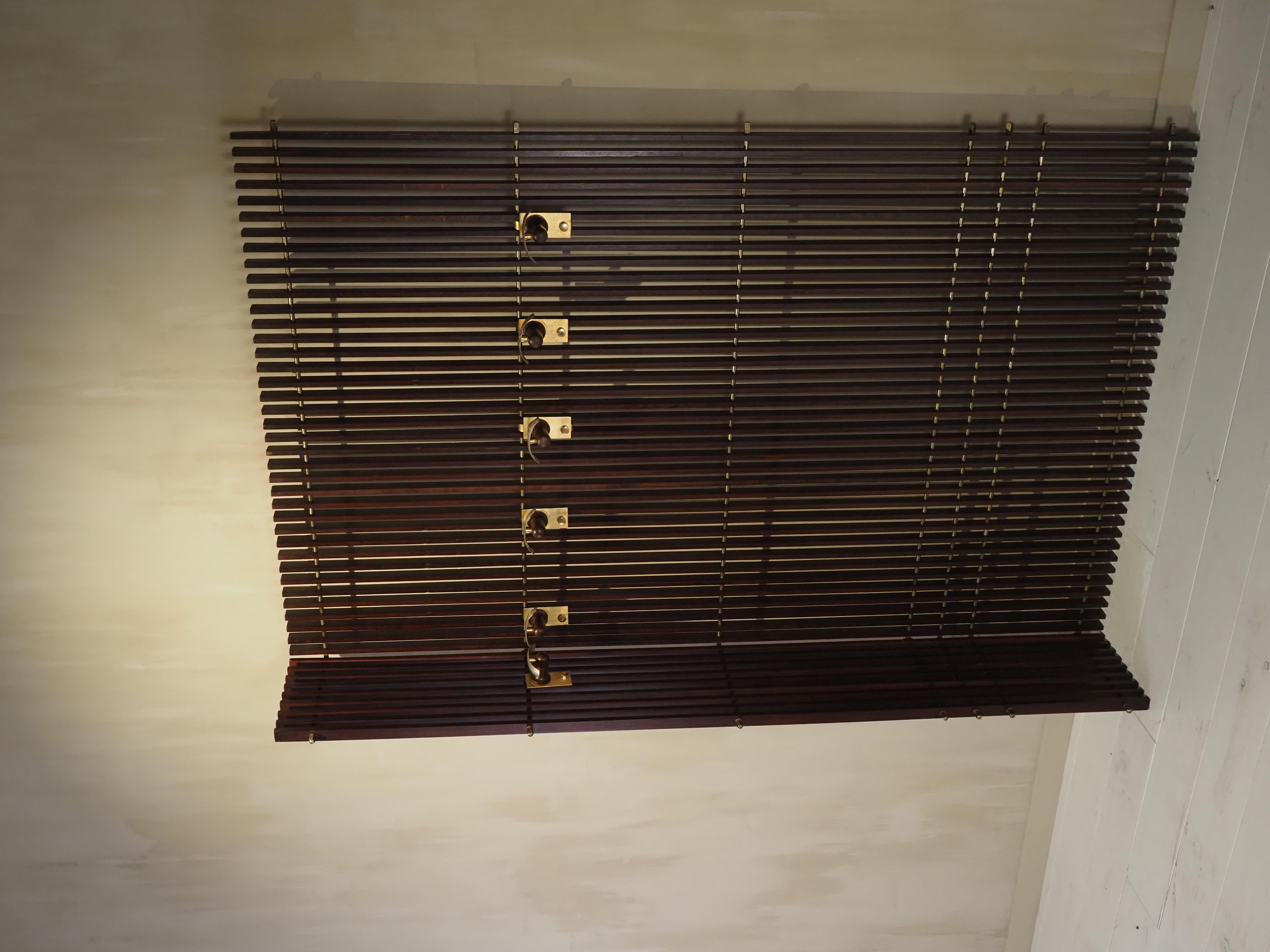Italian 1950's modular coat rack For Sale 5