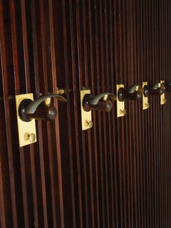Italian 1950's modular coat rack