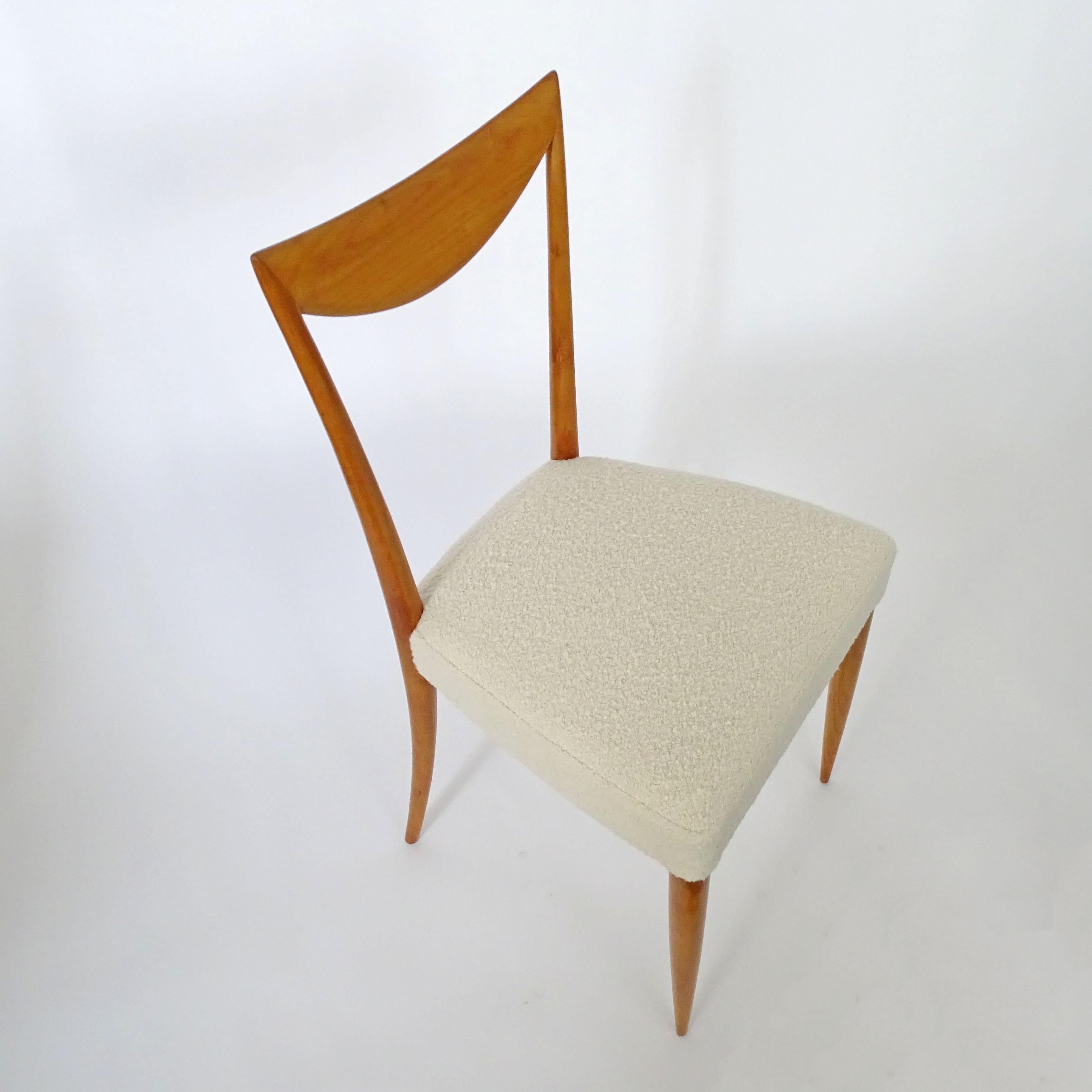 Italian 1950s Sculptural Single Chair For Sale 2