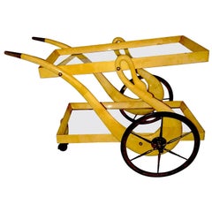 Italian 1950s serving trolley by A.Tura