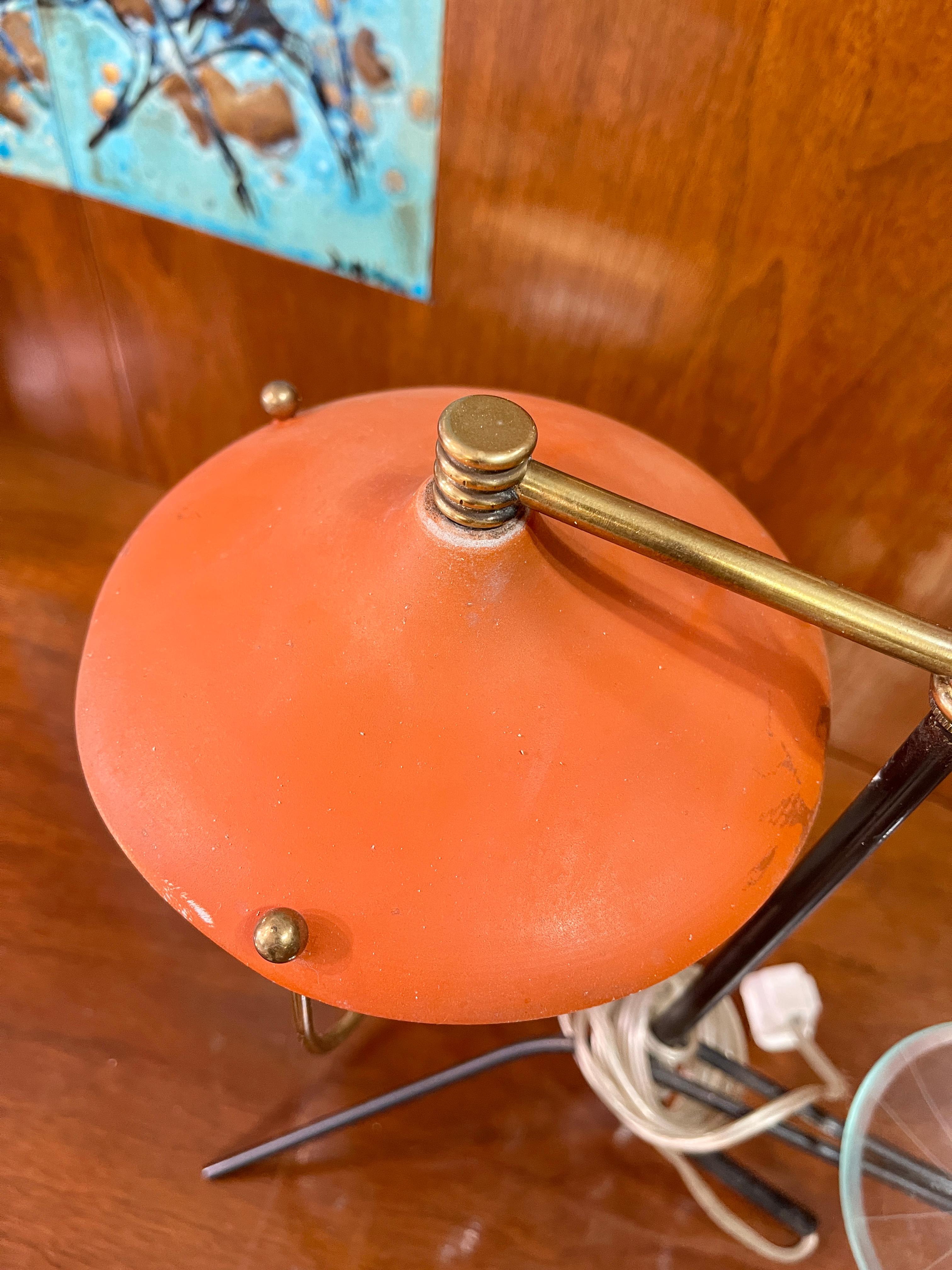 Italian 1950's Student Lamp For Sale 5
