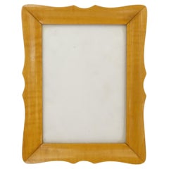Marco de mesa italiano de madera de los años 50