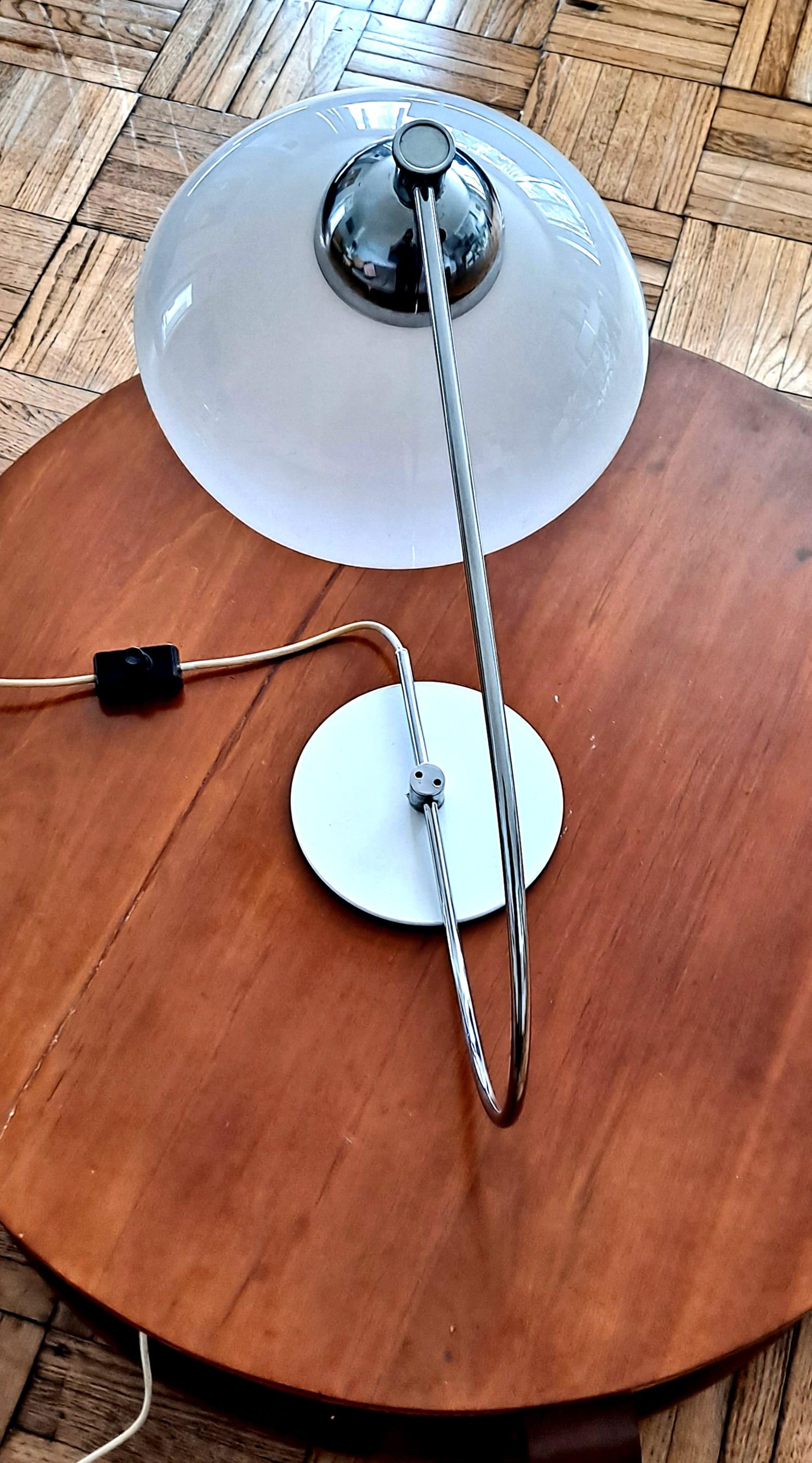Italian 1960 s Chrome Table -Desk lamp  For Sale 3